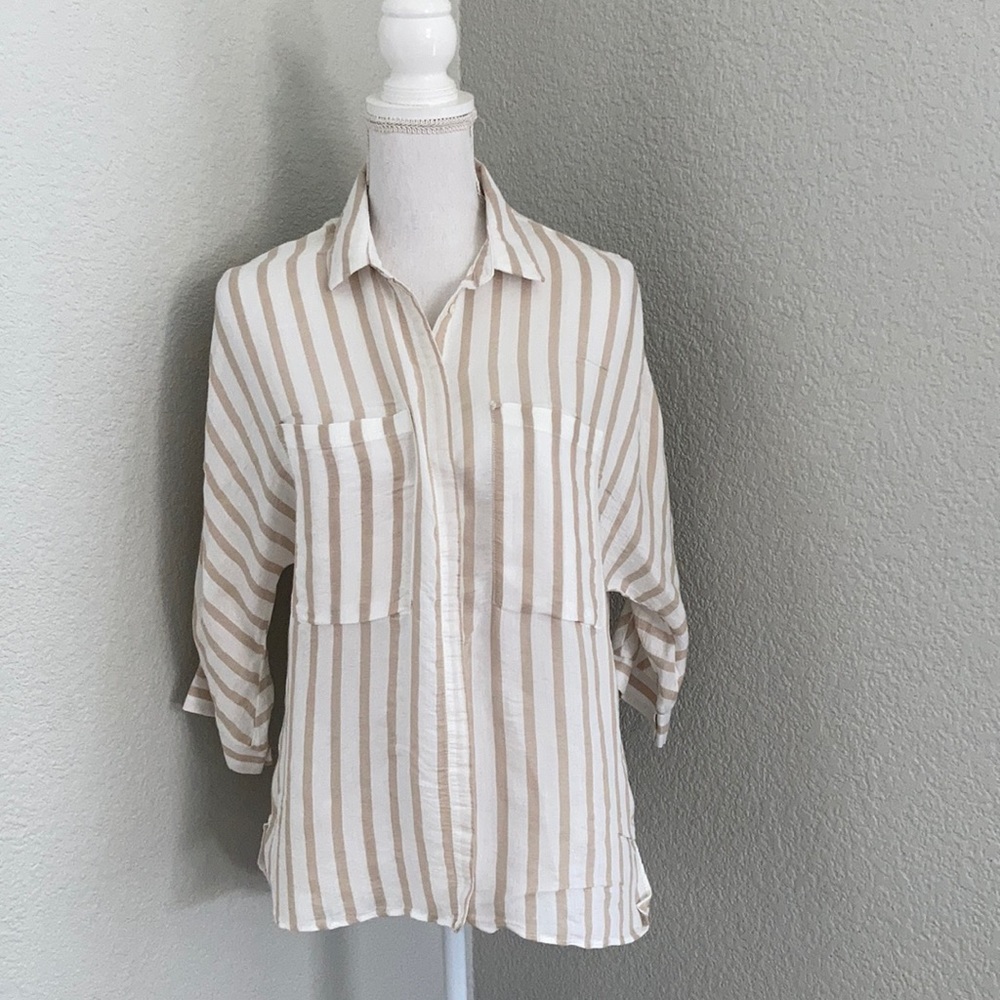 Zara Basic Button Down Shirt